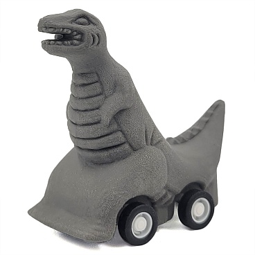 Ластик Brunnen Динозавр Тираннозавр, инерционный Серый - 5